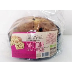 Panettone 100 % épeautre 500 g Artigiani d’Italia   dans votre magasin bio en ligne Etiketbio.eu