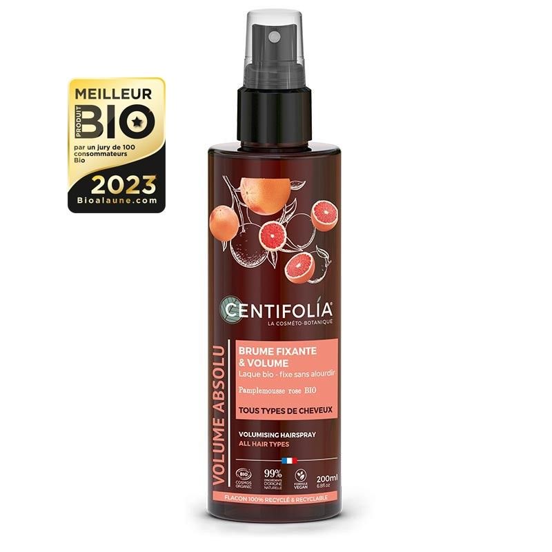 Brume fixante & volume Centifolia 200 ml Centifolia  dans votre magasin bio en ligne Etiketbio.eu Brume fixante & volume Centifolia 200 ml Centifolia  dans votre magasin bio en ligne Etiketbio.eu