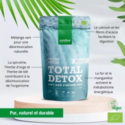Total Detox Mix Purasana – 250 g Purasana  dans votre magasin bio en ligne Etiketbio.eu