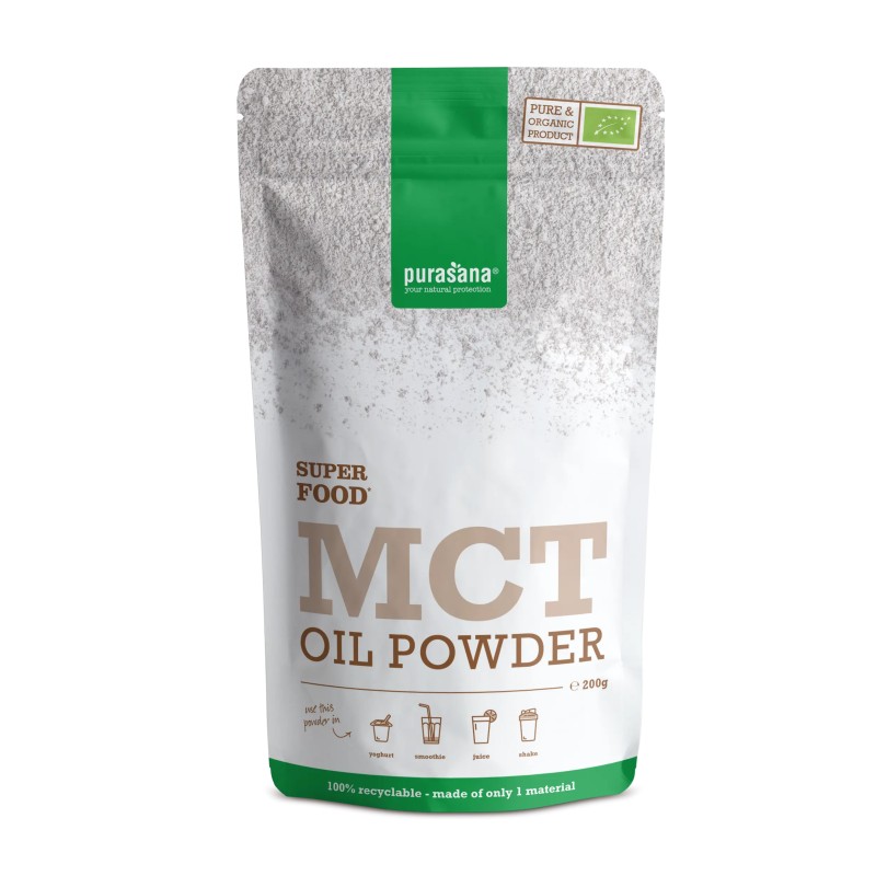 Keto MCT Poudre Purasana – 200 g Purasana  dans votre magasin bio en ligne Etiketbio.eu