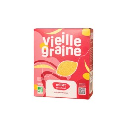 Millet décortiqué 500 g – Vieille Graine Vieille Graine  dans votre magasin bio en ligne Etiketbio.eu