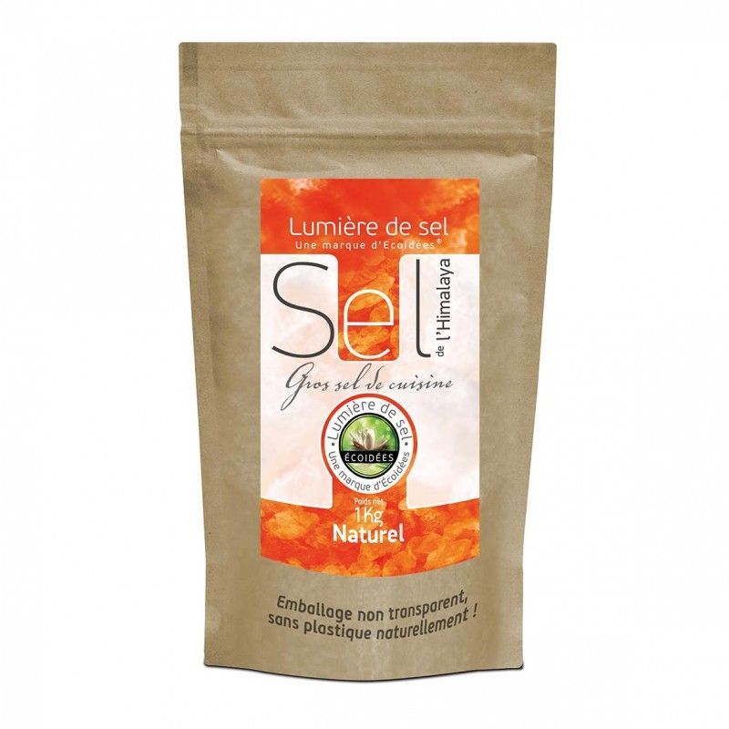 Gros sel rose Himalaya – Ecoidées Ecoidées  dans votre magasin bio en ligne Etiketbio.eu