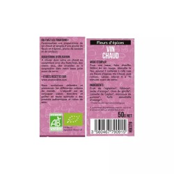 Fleurs d’épices vin chaud – Aromandise 50 g Aromandise  dans votre magasin bio en ligne Etiketbio.eu