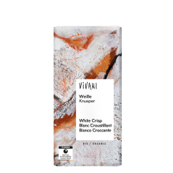 Chocolat blanc croustillant riz – Vivani 80 g Vivani  dans votre magasin bio en ligne Etiketbio.eu