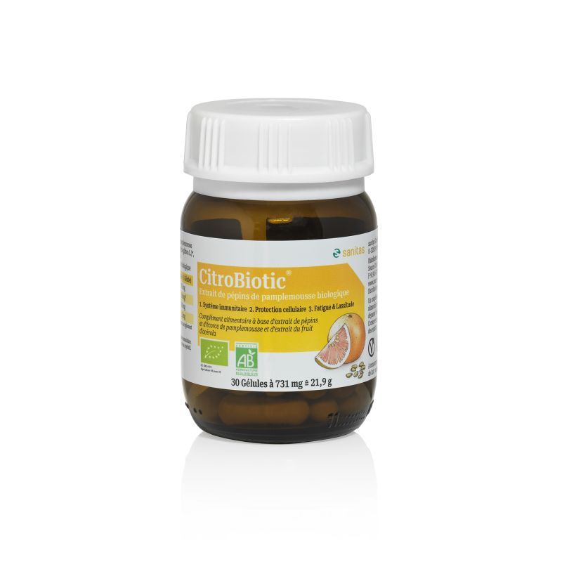 Citrobiotic 30 gélules Citrobiotic  dans votre magasin bio en ligne Etiketbio.eu