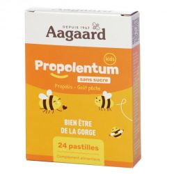 Pastilles propolis enfant – Propolentum Aagaard Aagaard  dans votre magasin bio en ligne Etiketbio.eu