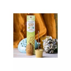 Encens vétiver indien – Les Encens du Monde Les encens du monde  dans votre magasin bio en ligne Etiketbio.eu