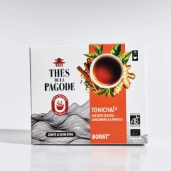 Tonichaï Boost 18 sachets – Thés de la Pagode Les Thés de la Pagode  dans votre magasin bio en ligne Etiketbio.eu