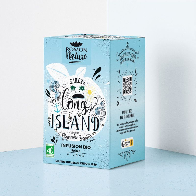 Infusion Long Island bio Romon Nature Romon Nature  dans votre magasin bio en ligne Etiketbio.eu