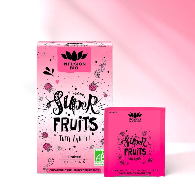 Infusion Super Fruits bio Romon Nature Romon Nature  dans votre magasin bio en ligne Etiketbio.eu
