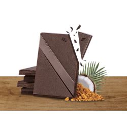 Chocolat noir 70 % fleur de coco Saveurs & Nature Saveurs et Nature  dans votre magasin bio en ligne Etiketbio.eu