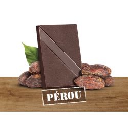 Chocolat noir 100% Pérou Saveurs & Nature Saveurs et Nature  dans votre magasin bio en ligne Etiketbio.eu