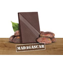 Chocolat noir 100 % Madagascar Saveurs & Nature Saveurs et Nature  dans votre magasin bio en ligne Etiketbio.eu