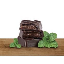Chocolat noir fourré menthe Saveurs & Nature Saveurs et Nature  dans votre magasin bio en ligne Etiketbio.eu