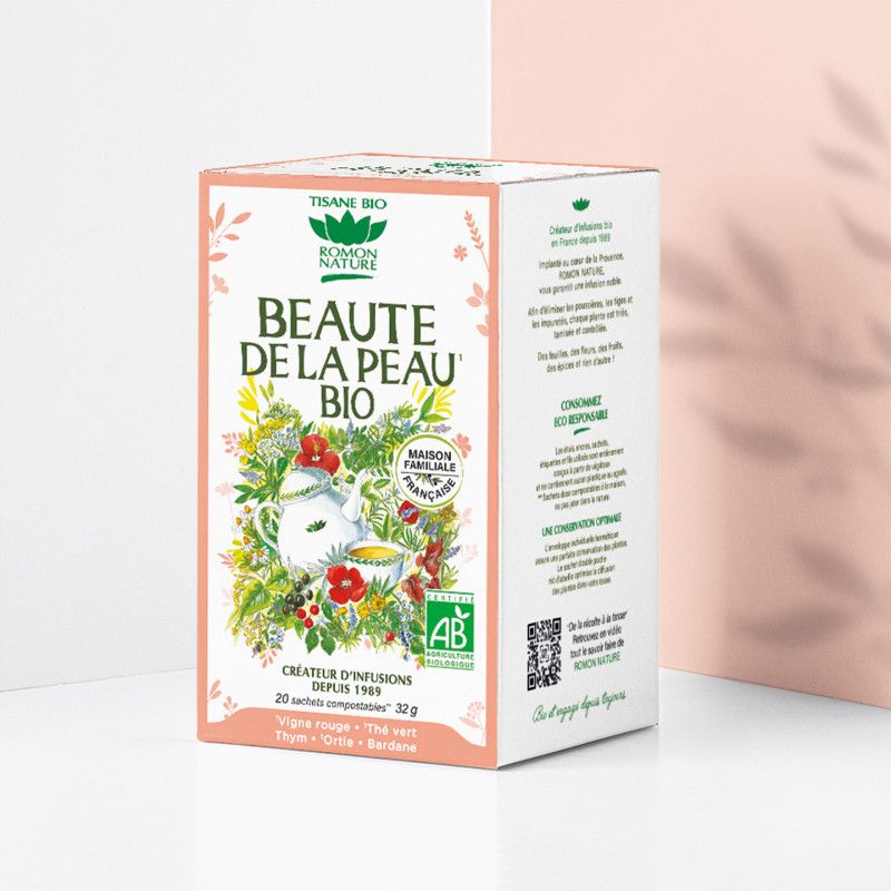 Beauté peau bio Romon Nature – 20 sachets Romon Nature  dans votre magasin bio en ligne Etiketbio.eu