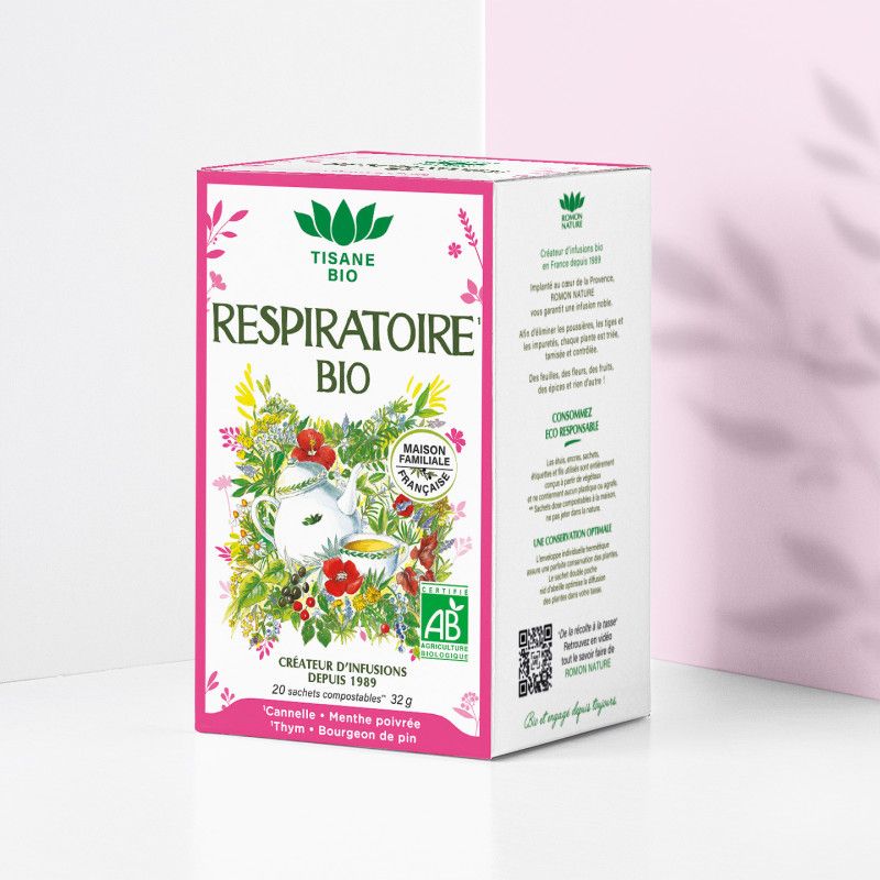 Tisane Respiratoire bio Romon Nature Romon Nature  dans votre magasin bio en ligne Etiketbio.eu