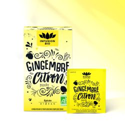 Infusion gingembre citron bio Romon Nature Romon Nature  dans votre magasin bio en ligne Etiketbio.eu