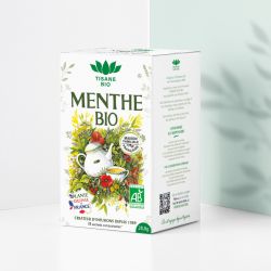 Menthe bio Romon Nature – 18 sachets Romon Nature  dans votre magasin bio en ligne Etiketbio.eu