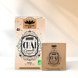 Infusion Chaï Plaisir Romon Nature – 16 sachets Romon Nature  dans votre magasin bio en ligne Etiketbio.eu
