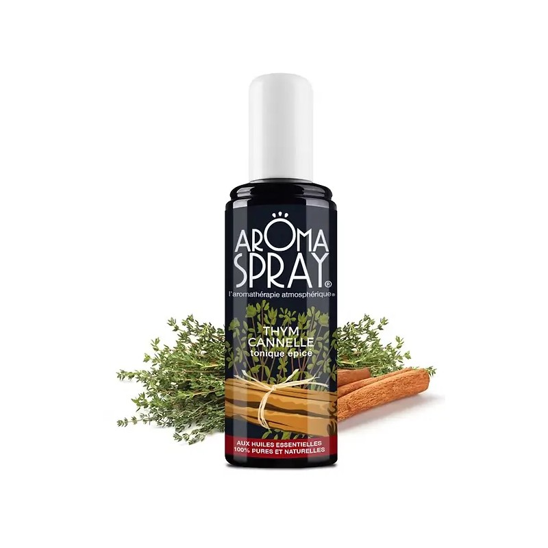 Aromaspray Thym Cannelle 100 ml – Spray Aroma Spray  dans votre magasin bio en ligne Etiketbio.eu