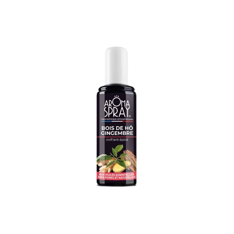 Aromaspray Bois de Hô Gingembre 100 ml Aroma Spray  dans votre magasin bio en ligne Etiketbio.eu