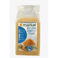 Riz long complet étuvé 500g - Markal Markal  dans votre magasin bio en ligne Etiketbio.eu