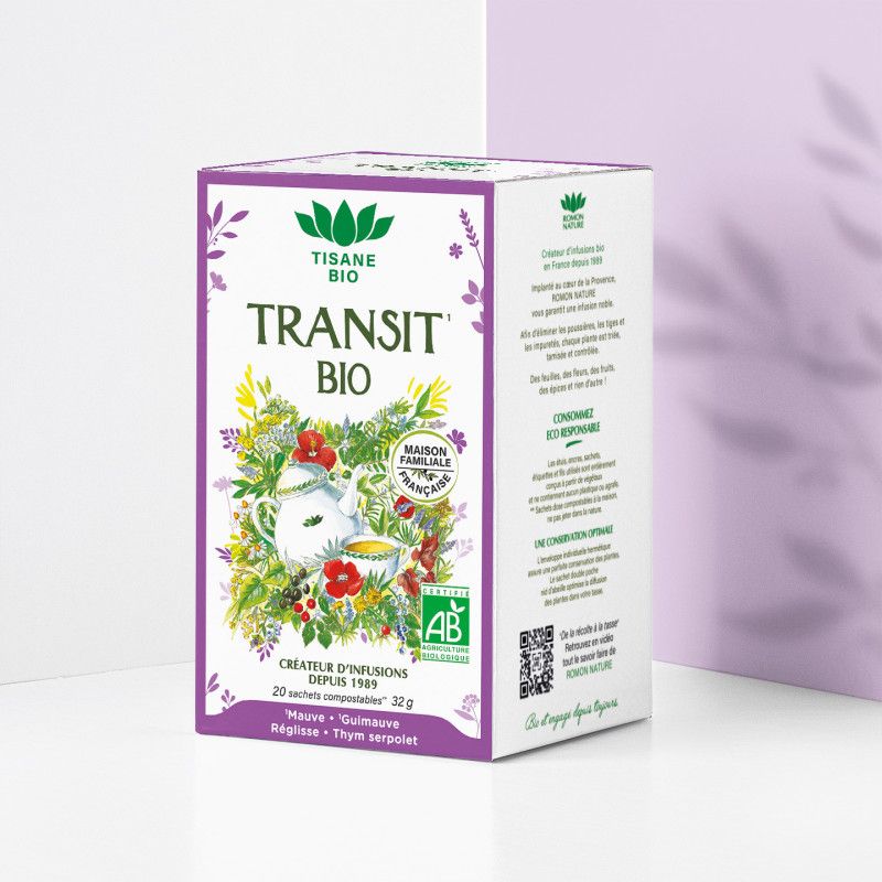 Tisane Transit bio Romon Nature Romon Nature  dans votre magasin bio en ligne Etiketbio.eu