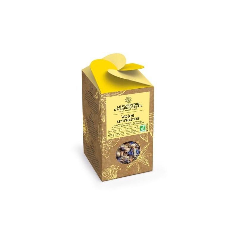 Tisane voies urinaires bio 50g Le Comptoir d'Herboristerie  dans votre magasin bio en ligne Etiketbio.eu