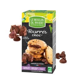 Cookies fourrés chocolat – Moulin du Pivert Moulin du Pivert  dans votre magasin bio en ligne Etiketbio.eu