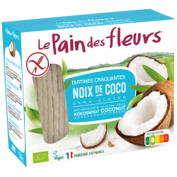 Tartines coco bio sans gluten Le Pain des Fleurs Le Pain des Fleurs  dans votre magasin bio en ligne Etiketbio.eu