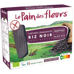Tartines riz noir bio Le Pain des Fleurs Le Pain des Fleurs  dans votre magasin bio en ligne Etiketbio.eu