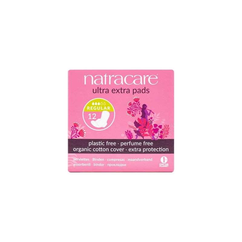 Serviettes Ultra Extra Normal Natracare x12 Natracare  dans votre magasin bio en ligne Etiketbio.eu