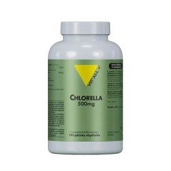 Chlorella 500mg 100gels Vit'all +  dans votre magasin bio en ligne Etiketbio.eu