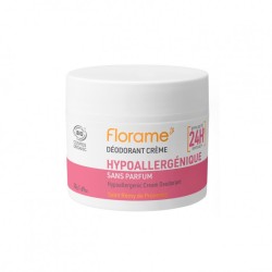 Deodorant creme hypoallergenique pot 50gr Florame  dans votre magasin bio en ligne Etiketbio.eu