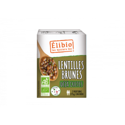 Lentilles 240gr poids net Elibio  dans votre magasin bio en ligne Etiketbio.eu