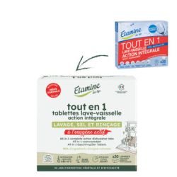 Tablette lave-vaisselle tout en 1 Etamine du Lys Etamine du Lys  dans votre magasin bio en ligne Etiketbio.eu
