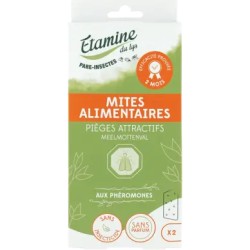 Pièges mites alimentaires x2 Etamine du Lys Etamine du Lys  dans votre magasin bio en ligne Etiketbio.eu