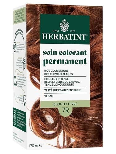 Coloration 7R Blond Cuivré Herbatint Herbatint  dans votre magasin bio en ligne Etiketbio.eu