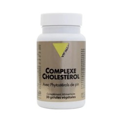 Complexe cholesterol avec phytostérols de pin 30 gélules Vit'all +  dans votre magasin bio en ligne Etiketbio.eu