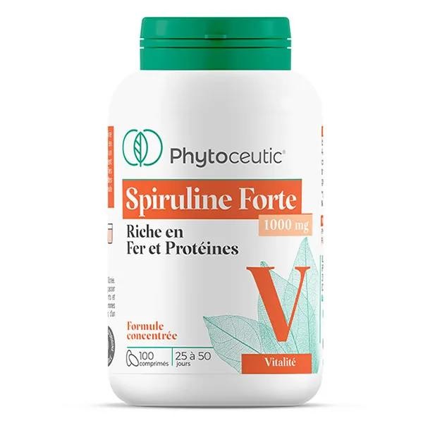 Spiruline Forte 1000 mg Phytoceutic Phytoceutic  dans votre magasin bio en ligne Etiketbio.eu