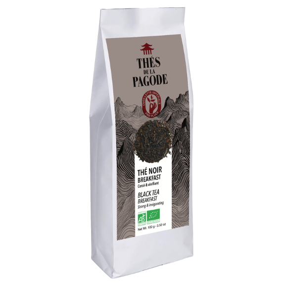 Thé Noir Breakfast Bio 100g – Assam & Yunnan matin