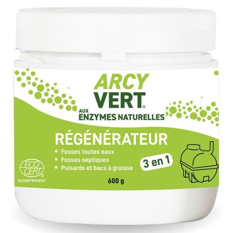 Régénérateur Fosse Anzymes Toutes Eaux Arcy Vert Arcy Vert  dans votre magasin bio en ligne Etiketbio.eu
