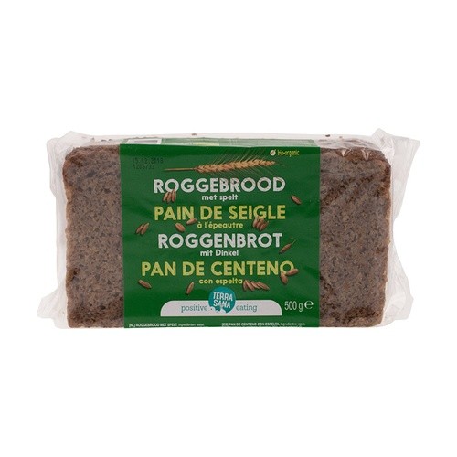 Pain de seigle complet à l'épeautre TerraSana TerraSana  dans votre magasin bio en ligne Etiketbio.eu