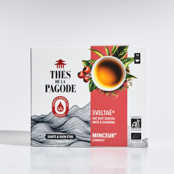 Sveltaé Thé Vert Maté Guarana Les Thés de la Pagode Les Thés de la Pagode  dans votre magasin bio en ligne Etiketbio.eu