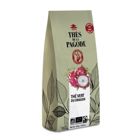 Thé Vert du Dragon 100g Les Thés de la Pagode Les Thés de la Pagode  dans votre magasin bio en ligne Etiketbio.eu