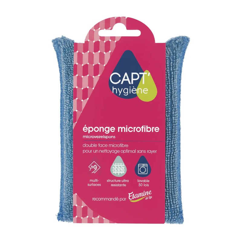 Éponge microfibre Étamine du Lys Etamine du Lys  dans votre magasin bio en ligne Etiketbio.eu