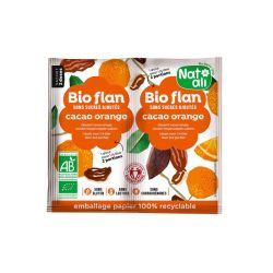 Bioflan cacao orange sans sucre 10g Natali  dans votre magasin bio en ligne Etiketbio.eu
