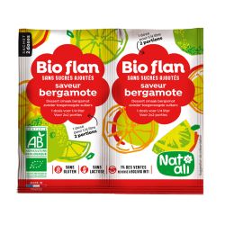 Bioflan bergamote sans sucre Natali  dans votre magasin bio en ligne Etiketbio.eu
