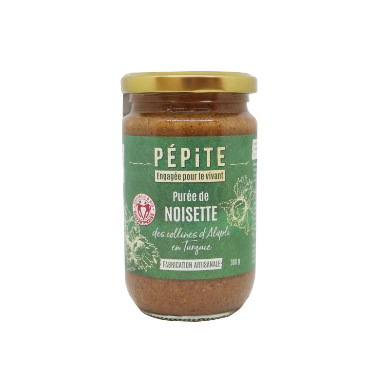 Puree de noisette 300g Pépite  dans votre magasin bio en ligne Etiketbio.eu