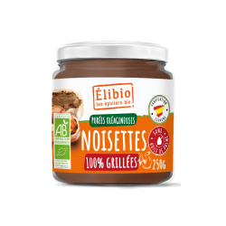 Puree de noisette 250g Elibio  dans votre magasin bio en ligne Etiketbio.eu